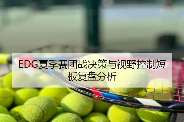 EDG夏季赛团战决策与视野控制短板复盘分析